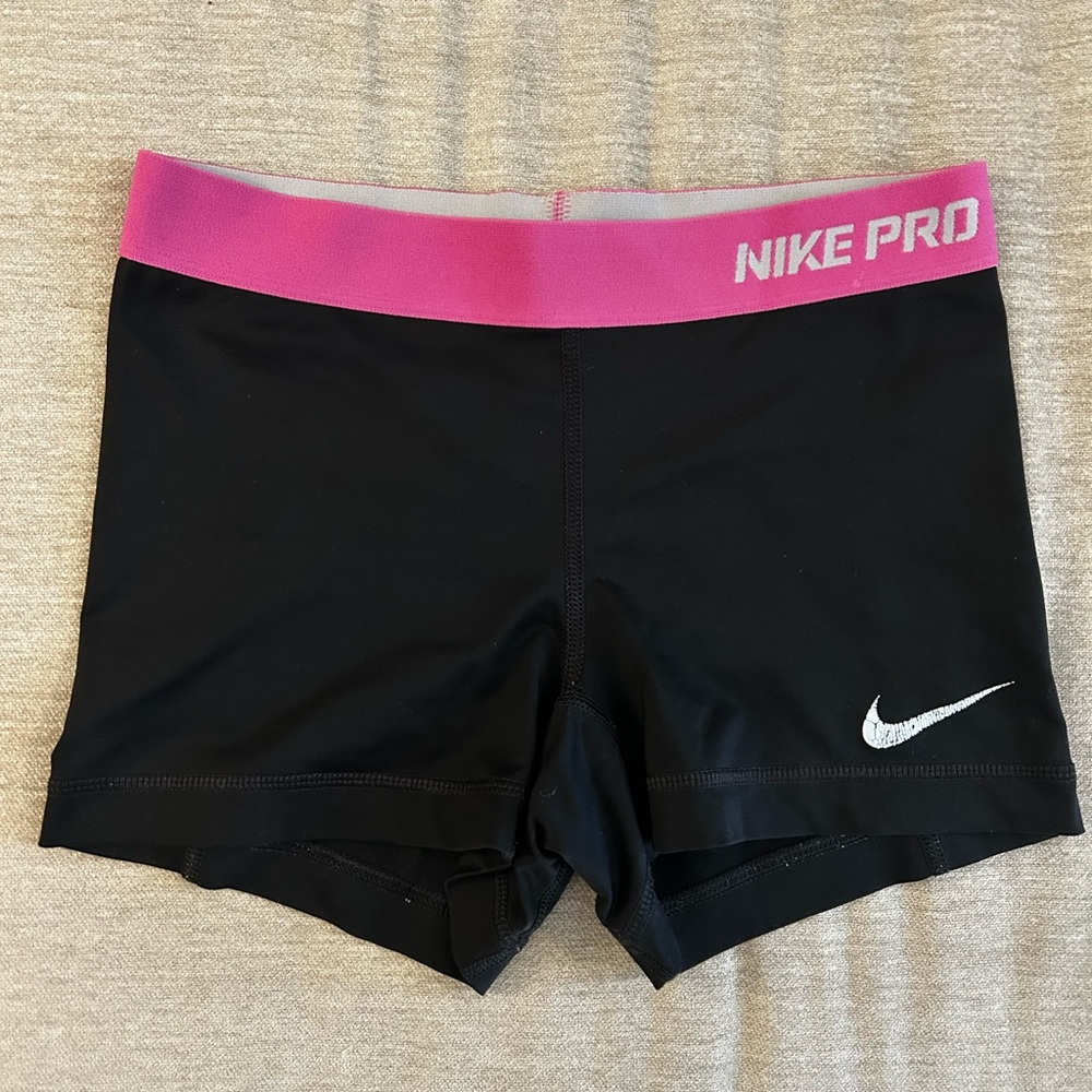Nike Pro Women's Black Dri Fit Spandex